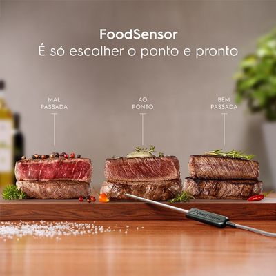 Forno de Embutir Electrolux Elétrico 80L Experience com FoodSensor Preto (OE8EF) 220V