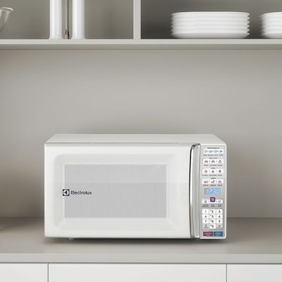Micro-ondas Electrolux 34L Branco com Função Tira Odor e Manter Aquecido (MEO44) 127V