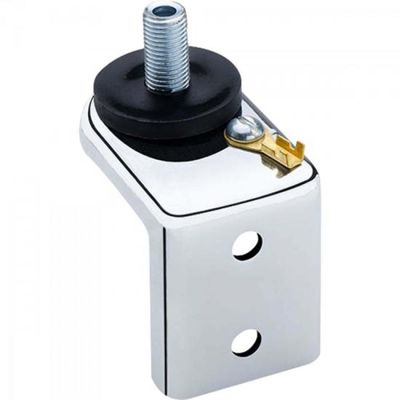 Suporte Simples para Antena Marinox B-3007 Prata Aquario