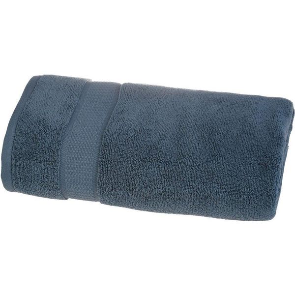 Toalha De Banho Relative Zero Torção 100% Algodão 500g/m² 70x140cm Azul Cobalt