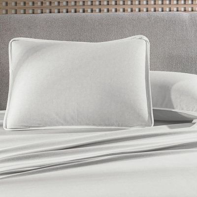 Jogo De Cama King 4 Peças Altenburg Malha Fio Penteado Branco
