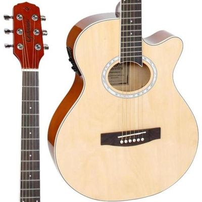 Violão Giannini Gsf1d Mini Jumbo Aço Mini Jumbo Natural Glossy [f002]