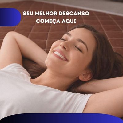 Colchão King Espuma D45 Top Supremo 193x203x20cm – Central Espumas