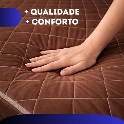 Colchão King Espuma D45 Top Supremo 193x203x20cm – Central Espumas