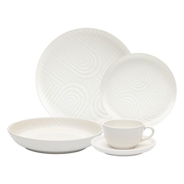 Aparelho De Jantar 30 Peças Flat Zen Oxford
