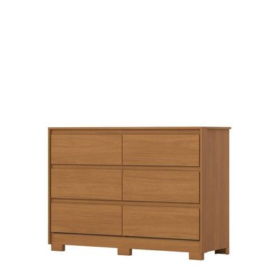 Cômoda 6 Gavetas Layla Casa 812 Cinamomo