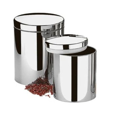 Conjunto de Potes Brinox Suprema Para Mantimentos Inox - 5 Peças