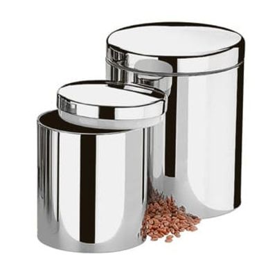 Conjunto de Potes Brinox Suprema Para Mantimentos Inox - 5 Peças