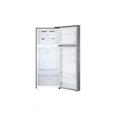 Geladeira LG Frost Free Inverter 395L Duplex Cor Inox Look (GN-B392PLM) 110V