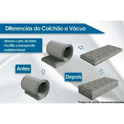 Colchão Casal Na Caixa ViscoGel Night Day Probel 138x188x25