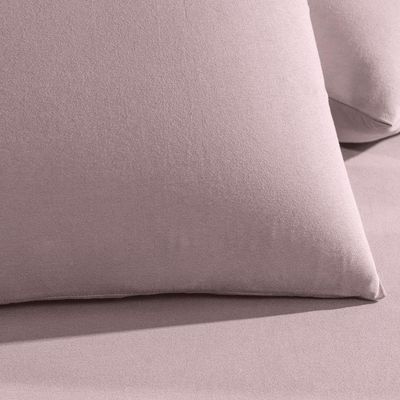 Jogo De Cama Casal 3 Peças Altenburg Malha Fio Penteado Rosê Natural