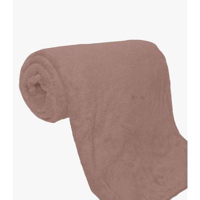 Manta De Microfibra Lisa Queen Rovitex Home Rosa UN / Rosa