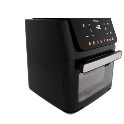 Fritadeira Elétrica Air Fryer Philco Oven PAF11B 11L Porta Removível - Preta Preto / 110