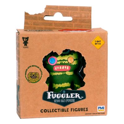 Mini Boneco Fuggler 6cm - Indecisive Monster Verde