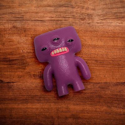 Mini Boneco Fuggler 6cm - Annoyed Alien Roxo