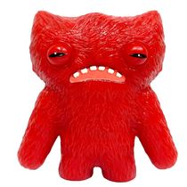 Mini Boneco Fuggler 6cm - Wide Eyed Weirdo Vermelho