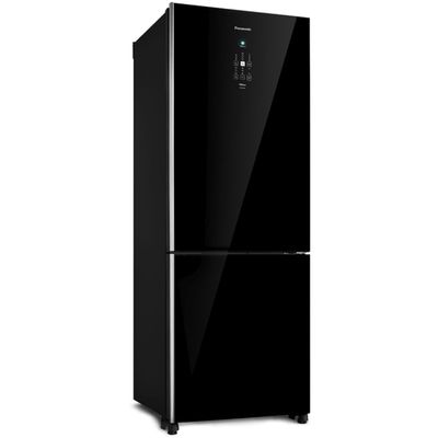 Geladeira Panasonic NR-BB71GV7BA Frost Free 511 Litros Vidro Preta 110V