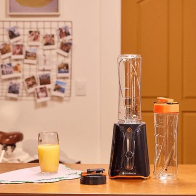 Blender Cadence Zoo Contrast BLD701 600W 2 Jarras BPA Free Desmontável Preto / 110