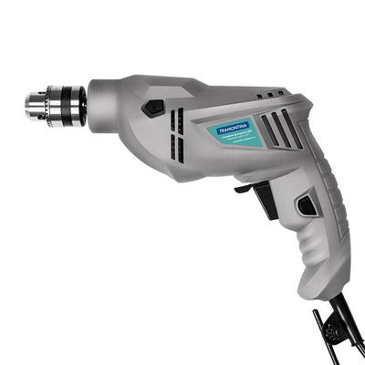 Furadeira de Impacto Tramontina 3/8” - 500W Cinza / 110