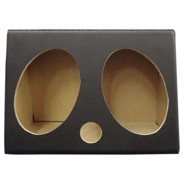 Caixa Vazia para 2 ALTO Falantes 6X9 Polegadas e 1 Duto Retangular Acarpetada