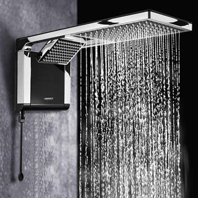 Chuveiro Acqua Duo Black Cromado 220V 6800 Watts 7510105 Lorenzetti Chuveiro Acqua Duo Blac
