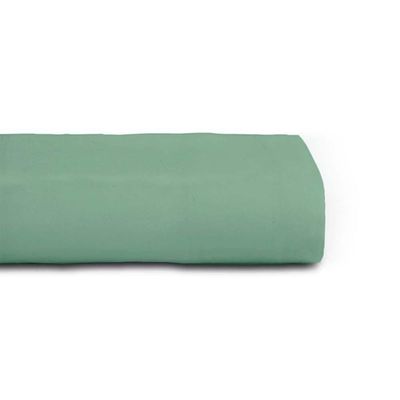 Lençol Com Elástico Queen Altenburg Toque Acetinado Verde