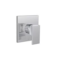 Acabamento Monocomando De Chuveiro Para Alta E Baixa Pressão Unic Cromado 130 X 130 X 73mm