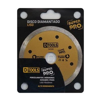 Disco Diamantado 4.3-8 Super Pro Para Porcelanato E Mármore - Dtools