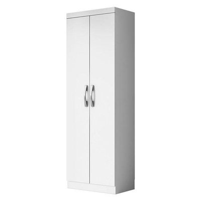 Cômoda Sapateira Sevilha 2004147 E Armário Multiuso New 2000192 Branco Tx - Aramóveis
