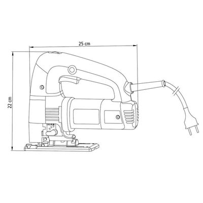 Serra Tico-tico 500 W 127 V Tramontina Para Uso Profissional Tramontina