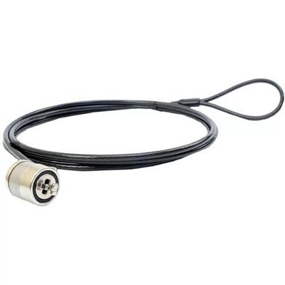 Trava Para Notebook C3tech Cs-30 Com Chave 1,8 Metros Preto