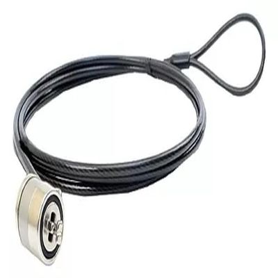 Trava Para Notebook C3tech Cs-30 Com Chave 1,8 Metros Preto
