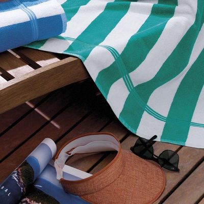 Toalha De Praia Ipanema 450g/m² 01 Peça 1,50m X 80cm 100% Algodão - Verde