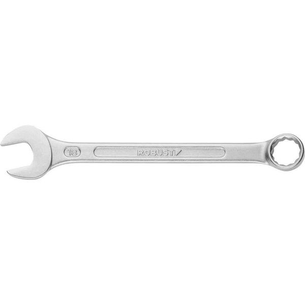 Chave Combinada 18 Mm, Aço Especial, Niquelado E Cromado, S09100180 3370040, Robust Ostenvonder