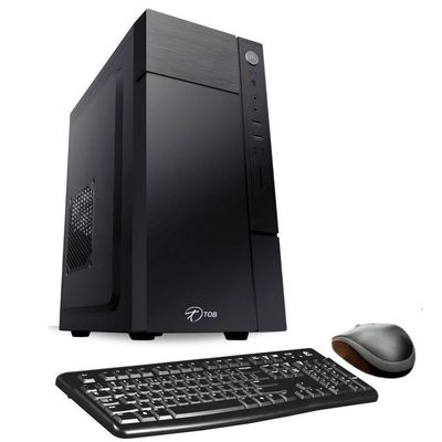 Computador Tob Intel Core I3 Com Ssd 240gb Memória 8gb Teclado E Mouse Windows 10 Trial Desktop