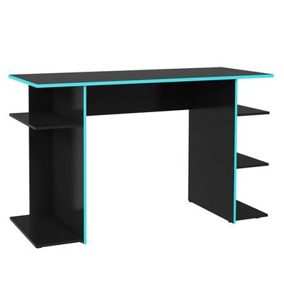 Escrivaninha Mesa Para Computador Gamer Preto-azul 9424 Madesa Preto-azul