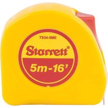 Trena Curta De Aço, 5 M X 19 Mm, Display Com 6 Peças, Dts34-5me Starrett
