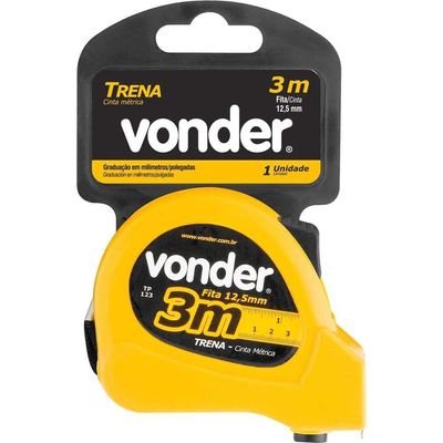 Trena Curta De Aço 3 M X 12,5 Vonder Ostenvonder