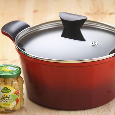 Caçarola 28cm 6,3L Com Revestimento Cerâmico - Venn - Neoflam - Vermelha