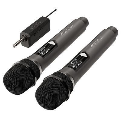 Microfone sem Fio Duplo ENTRY e Receiver Pulse PRO SP801