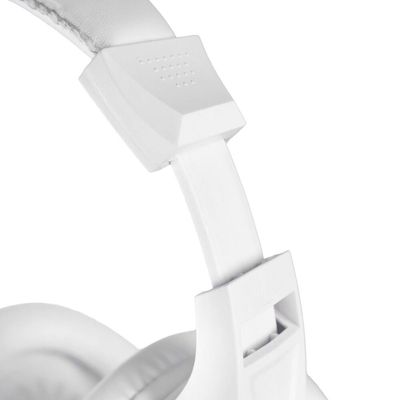 Fone de Ouvido Headset Gamer Vinik Guardian - Branco - LED Rainbow - VKHSGGDB