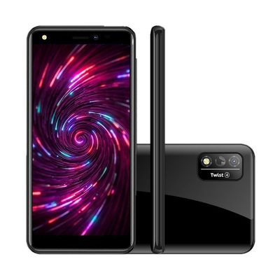 Celular Positivo TWIST 4 S-514 Dual - 3901520 Preto Quadriband