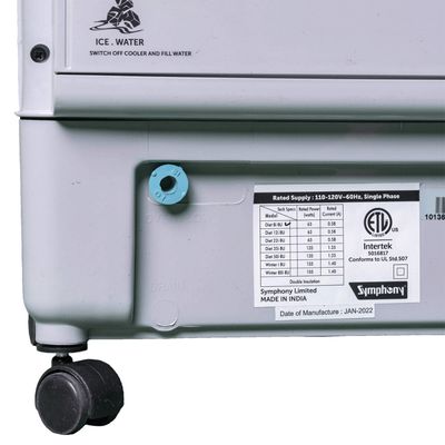 Climatizador Evaporativo SYMPHONY Diet 8I 8L 127V 60HZ