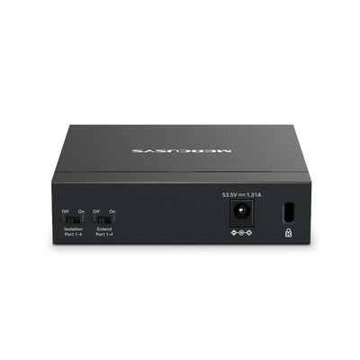 Switch Mercusys 5-PORT Gigabit Desktop SWITCH WITH 4-PORT Poe+ MS105GP - MCS0037