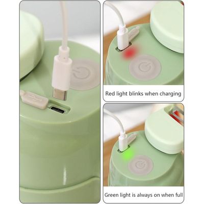 Processador Alimentos Elétrico Mini Triturador USB Picador Alho Inox