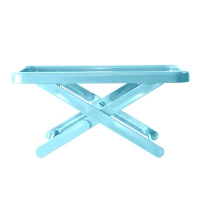 Bandeja Plástica com Regulagem de Altura Amalu Azul Bebê 32x20x19,5cm UNICA