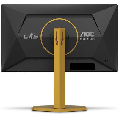 Monitor Gamer 24,5" LED AOC AGON Counter Strike 2 CS25G/78 Full HD 310Hz Preto e Dourado
