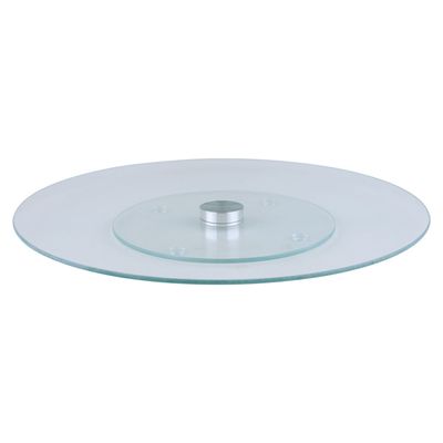 Tabua de Vidro Giratória 35cm Flipp CV244853 Cazza UNICA