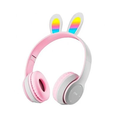 Fone De Ouvido Headphone Bluetooth Sem Fio Orelha De Coelho