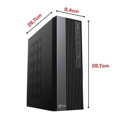 Computador Tob Slim Intel Core I7 Ssd 480gb Memória 16gb Windows 10 Trial Desktop Pc Cpu